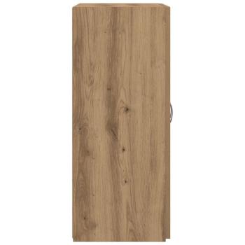 Büroschrank Eiche 60x32x77,5 cm Holzwerkstoff