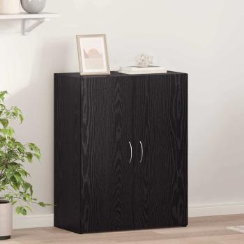 ARDEBO.de - Büroschrank Schwarze Eiche 60x32x77.5 cm Holzwerkstoff