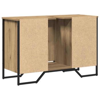 Waschbecken Schrank Artisan Eiche 91x35x60 cm Holzwerkstoff