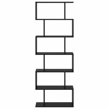 Bücherregal Schwarz Eiche 70x24x193.5 cm Ingenieure Holz