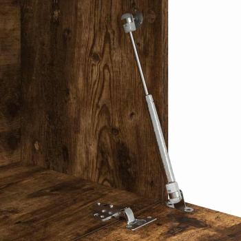 Geräucherter Eichen-Schreibtisch Geräucherte Eiche Holzwerkstoff