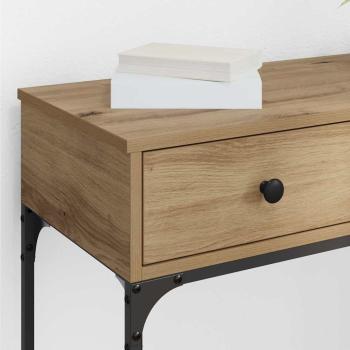 Konsolentisch Eiche 75x34.5x75 cm Holzwerkstoff