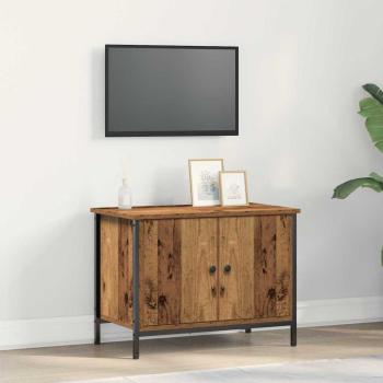 ARDEBO.de - Old Wood TV Stand Altholz Holz 60 x 35 x 45 cm Langlebig