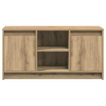 Entertainment Center Artisan Eiche Holzwerkstoff Mittel Regale