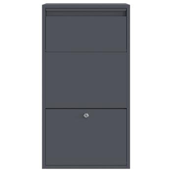 ARDEBO.de - Paketdropbox Anthrazit 44x22x82 cm Stahl