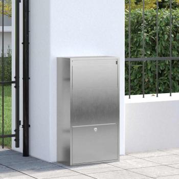 Paketdropbox 44x22x82 cm Edelstahl