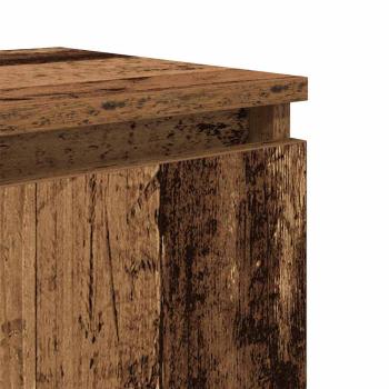 Alter Holz Nachttisch Altes Holz Solides recyceltes Holz