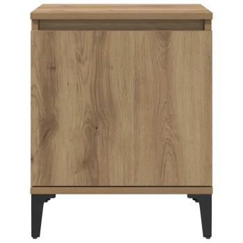 Artisan Eichen Nachttisch Artisan Eiche Holzwerkstoff, Metall