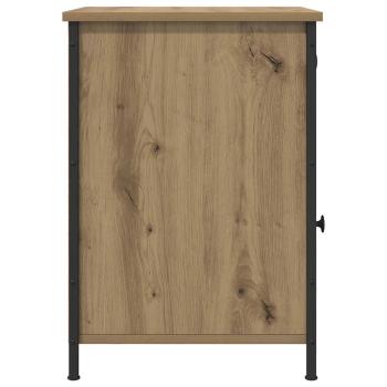 Nachttische 2 Stk Artisan Eiche 40x42x60 cm Holzwerkstoff