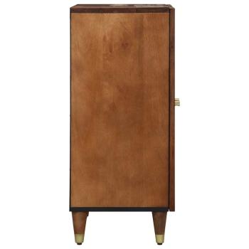 Sideboards 2 Stück Honigbraun 60x33.5x75 cm Massivholz Mango, Sideboard 60x33x75 cm Massivholz Mango