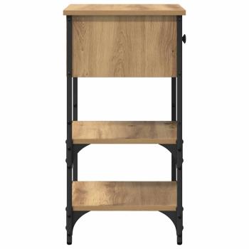 Nachttisch Artisan Eiche 34x36x70 cm Holzwerkstoff
