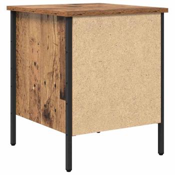 Nachttisch Alter Holz 40x42x50 cm