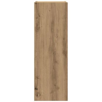 4-teiliges TV Schrank Set Wandmontiert Artisan Eiche Holzwerkstoff