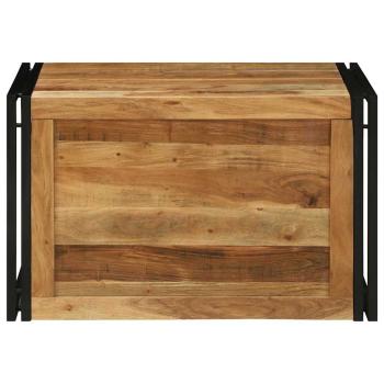 Aufbewahrungskiste 80x50x50 cm Massivholz Akazie