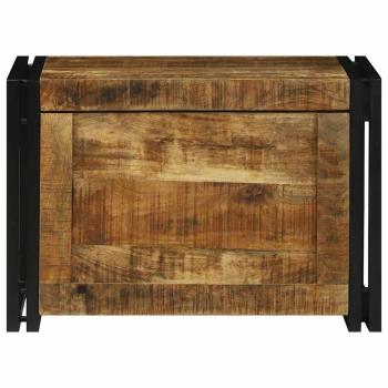 Aufbewahrungskiste 60x40x41 cm aus rauem Mango-Holz