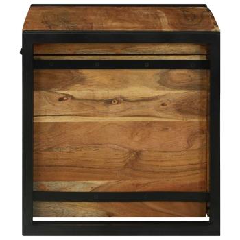 Aufbewahrungskiste 60x40x41 cm Massivholz Akazie