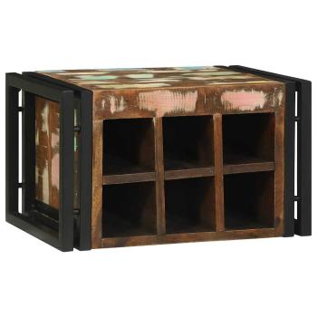 Weinregal 46x35x27,5 cm Massivholz Altholz