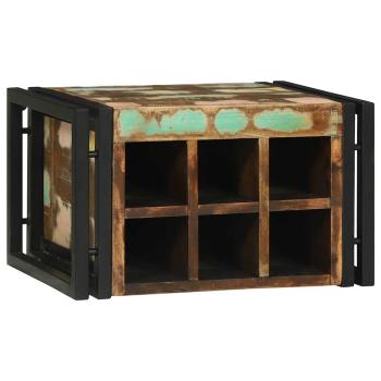 Weinregal 46x35x27,5 cm Massivholz Altholz