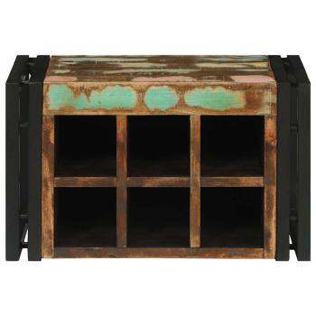 Weinregal 46x35x27,5 cm Massivholz Altholz