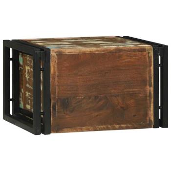 Weinregal 46x35x27,5 cm Massivholz Altholz