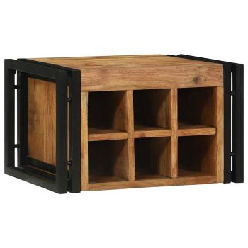 Weinregal 46x35x27,5 cm Massivholz Akazie