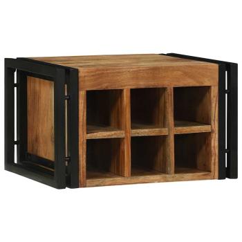 Weinregal 46x35x27,5 cm Massivholz Akazie