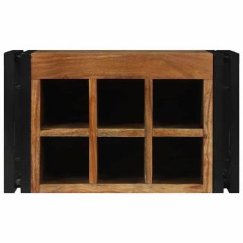 Weinregal 46x35x27,5 cm Massivholz Akazie