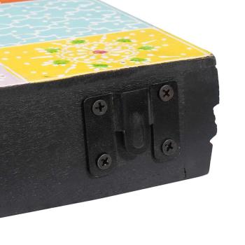 Wandregale 2 Stück 60x20x6 cm Massivholz Mango