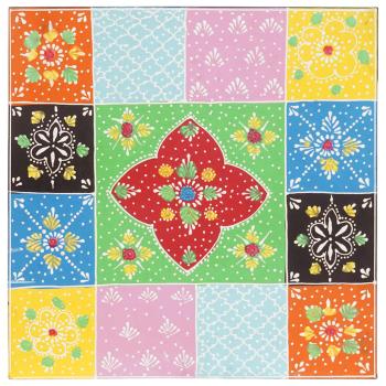 Nesting Tische 3 Stk. Massives Mangoholz