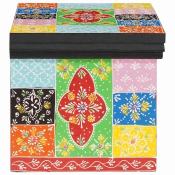 Nachttische 2 Stk 40x30x28 cm Massivholz Mango & engineered Wood