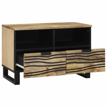 TV Schrank 70x33.5x46 cm Massivholz Mango