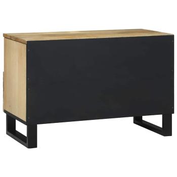 TV Schrank 70x33.5x46 cm Massivholz Mango