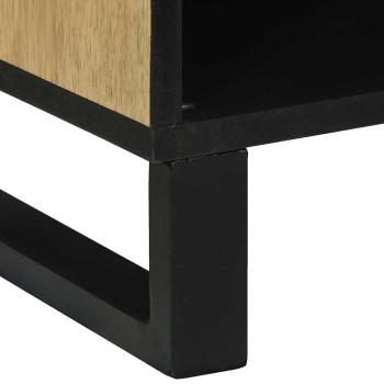 Fernsehspeicher 100x33.5x46 cm Massivholz Mango