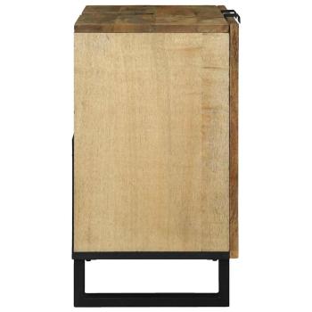 Waschbeckenschrank 62x33x58 cm Massivholz Mango und Holzwerkstoff