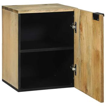 Badezimmerschrank 38x33.5x48 cm Massivholz Mango & Holzwerkstoffe