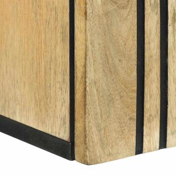 Badezimmerschrank 38x33.5x48 cm Massivholz Mango & Holzwerkstoffe