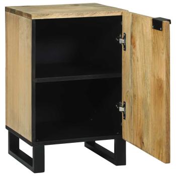 Badezimmer Schrank 38x33.5x58 cm aus Massivholz Mango & Engineering Holz