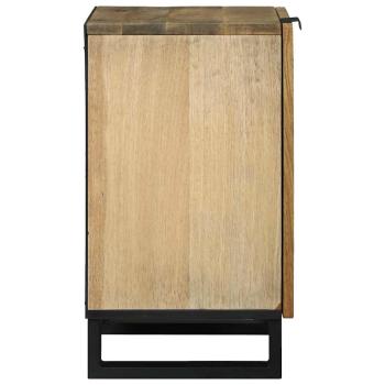 Badezimmer Schrank 38x33.5x58 cm aus Massivholz Mango & Engineering Holz