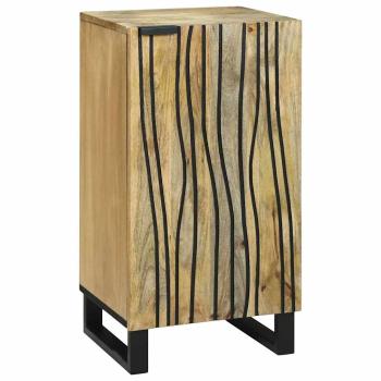 ARDEBO.de - Sideboard 40x33.5x75 cm Massivholz Mango