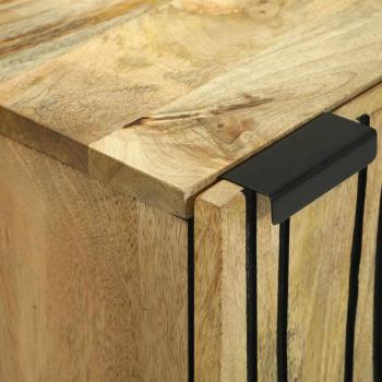 Sideboard 40x33.5x75 cm Massivholz Mango