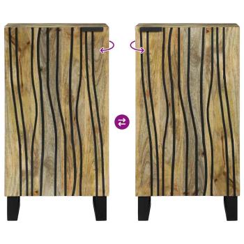 Sideboard 40x33.5x75 cm Massivholz Mango