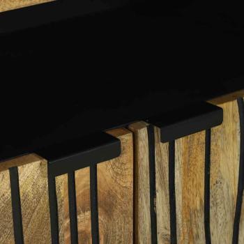 Sideboard 60x33.5x75 cm Massivholz Mango