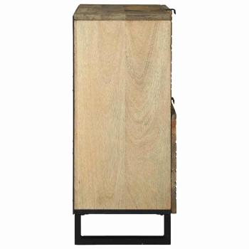 Sideboard 80x33.5x75 cm Massivholz Mango