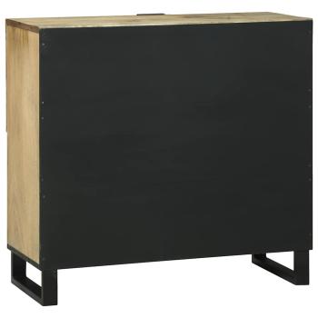 Sideboard 80x33.5x75 cm Massivholz Mango