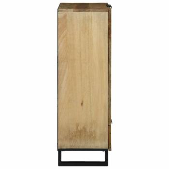 Highboard 60x33.5x100 cm Massivholz Mango