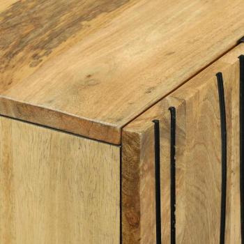 Highboard 60x33.5x100 cm Massivholz Mango