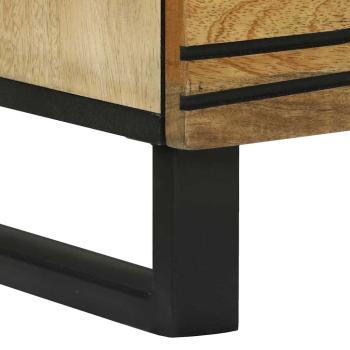 Highboard 60x33.5x100 cm Massivholz Mango
