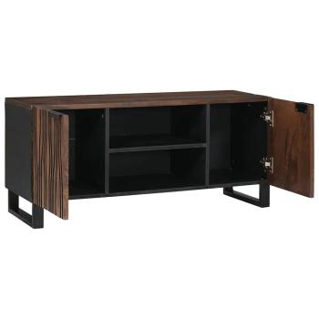 TV-Schrank 105x33,5x46 cm Massivholz Mango