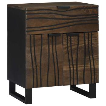 ARDEBO.de - Nachttisch 50x33x60 cm Massivholz Mango