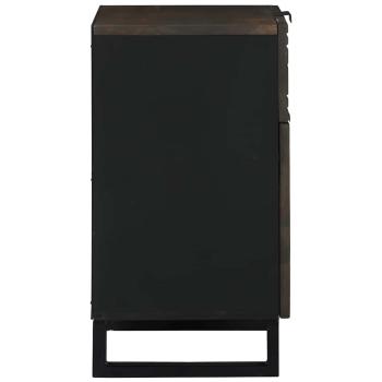 Nachttisch 50x33x60 cm Massivholz Mango